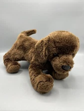 Douglas Cuddle Toys Realistic 12" Chocolate Lab Retriever Dog Puppy Plush Toy