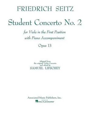 Student Concerto No. 2 Opus 13 | Seitz Friedrich | Englisch | Taschenbuch | Buch