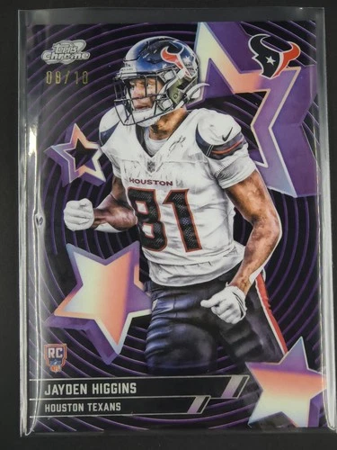 2025 Topps Cosmic Chrome Jayden Higgins Base (RAW)