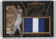 2016 Panini Black Gold Collegiate Jersey Prime 21/25 Jahlil Okafor #44 Auto 7gk