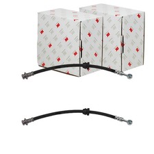 2X NK BREMSSCHLÄUCHE VORNE PASSEND FÜR CHEVROLET SPARK LINKS+RECHTS | 855023