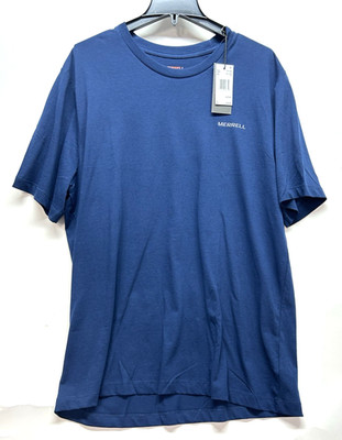 Merrell Men's XL Short Sleeve Navy Night T-Shirt (E5)