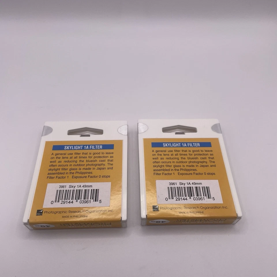 2 New Promaster Skylight 1A Filter Camera Accessories - Image 2 of 4