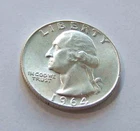 1964 Washington quarter #18
