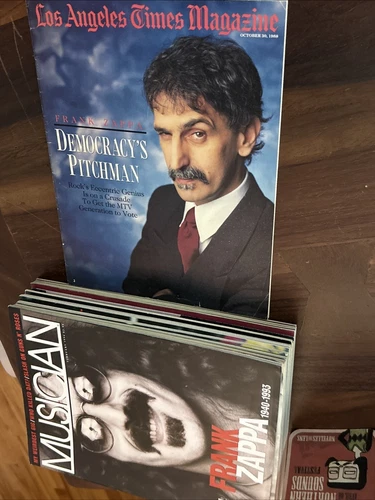 Los Angeles Times Magazine - Frank Zappa: Democracy's Pitchman - 10/30/1988