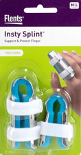 Insty Splint Medium and Large Foam Lined Aluminum Finger Splint Two Pack 97480 
