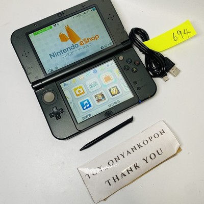 [Dual IPS][LCD RANK B] New Nintendo 3DS XL Metallic Schwarz Konsole Japanisch 694