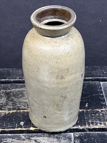 OYSTER CROCK 8.5” HEIGHT NICE CONDITION PRESERVES CANNING SALT GLAZED - Picture 3 of 9