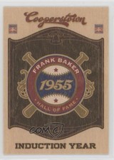2012 Cooperstown Hall of Fame Classes Induction Year Home Run Baker Frank #7 1u6
