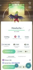 Pok mon Trade Go Shiny Hawlucha