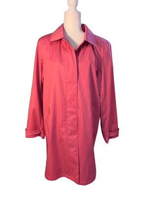 Esprit pink trench coat - L