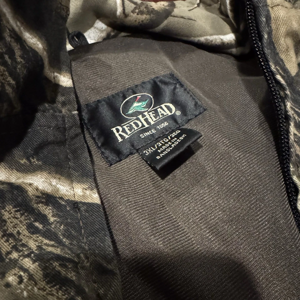 Chaqueta Redhead Cold Weather System con forro 3XL Realtree Hunting Foto 3 de 4