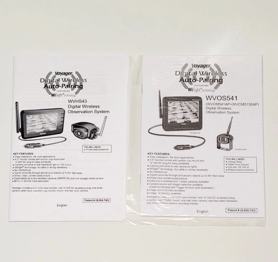 Voyager WVHS541 5.6" Digital Wireless Observation RV Camera System w/ Auto Pair - Image 4 of 4