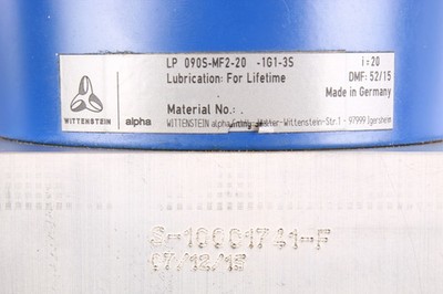 LP090S-MF2-20-1G1-3S I=20 WITTENSTEIN ALPHA GMBH - Gebraucht