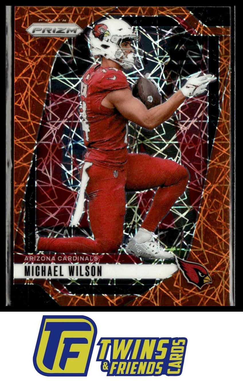2024 Panini Prizm #3 Michael Wilson Lazer