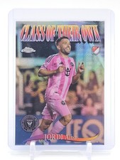 JORDI ALBA 2025 TOPPS CHROME MLS CLASS OF THEIR OWN #CO-8 INTER MIAMI Q3178