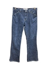 Tommy Hilfiger Vintage Jeans Womens Size 8 Dark Wash Back Pocket 90s Y2K Bootcut