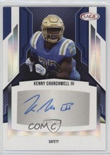2024 SAGE HIT High Series Auto Silver Kenny Churchwell III #A-KC3 Auto 19bw