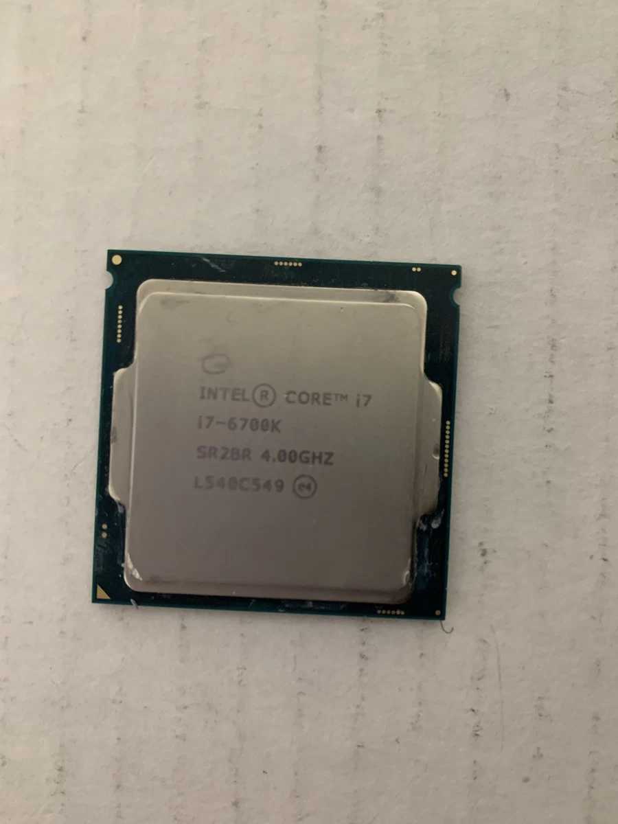 More than 3.5 GHz Intel Core i7-6700K Processor Model Single Core
