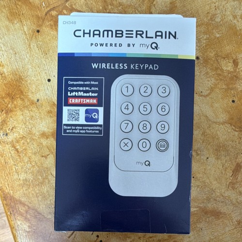Chamberlain myQ Wireless Keypad CH348, LiftMaster Craftsman Compatible ...