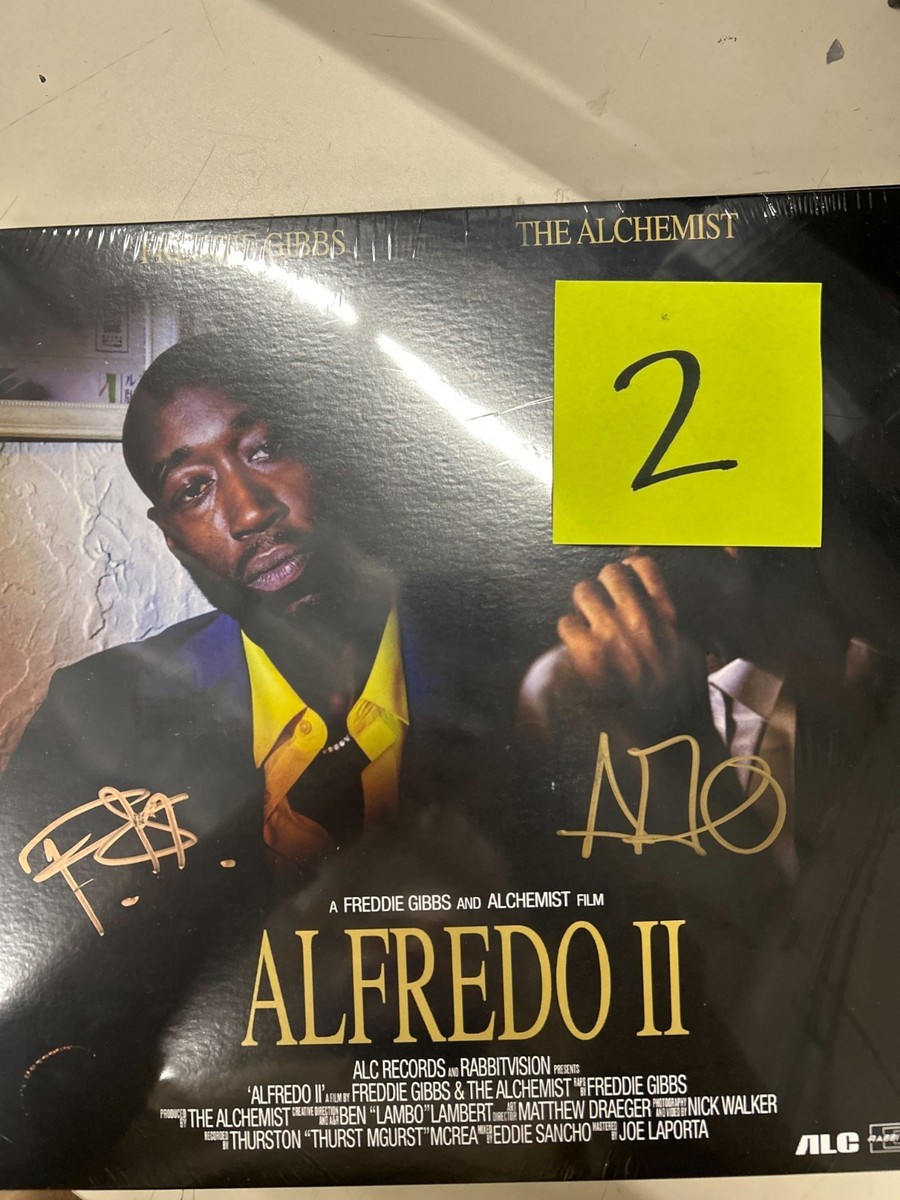 Freddie Gibbs & The Alchemist - Alfredo II DUAL Signed Metalic