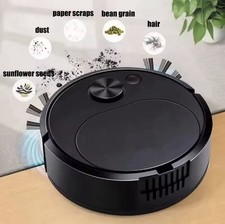 Sweepin Robot Robotic Vacuum Cleaner, Cordless Bagless Black w/ Accessories