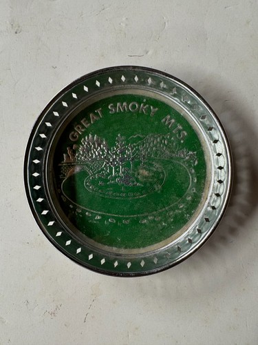 VINTAGE GREAT SMOKY MOUNTIANS TRAY - FREE SHIPPING