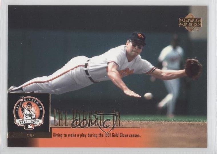 2001 Coca-Cola Baltimore Orioles Last Game Tribute Cal Ripken Jr #3 HOF 0j6