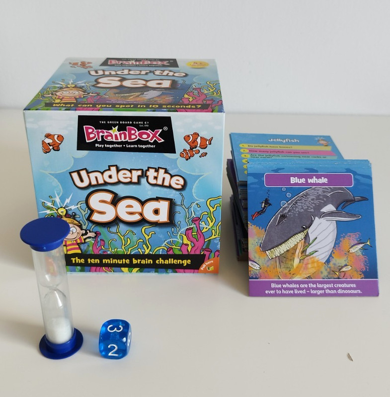 Brainbox Under The Sea Aged 4+, 1 or More Players Excellent Condition