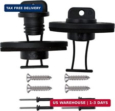YYST 2 Kayak Canoe Boat Course Thread Drain Plug with Screws