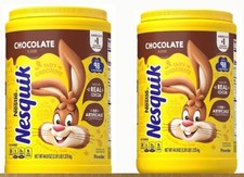 2 PACK - Nesquik Chocolate Powder Drink Mix 44.9 oz Free Shipping