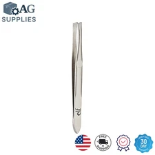 Easily Define Your Brows with Our Stainless Steel Slant Tweezer - 3.25 inch