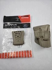 New Fab Defense Scorpus G-9R Holster Glock 17 19 22 23 26 27 OWB Paddle RH FDE