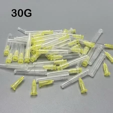 100Pcs/pack Dental Endo Irrigation Needle Tip Dental Root Lateral Irrigation 30G