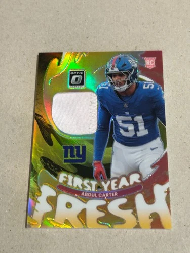 2025 Donruss Optic Abdul Carter Gold (RAW)