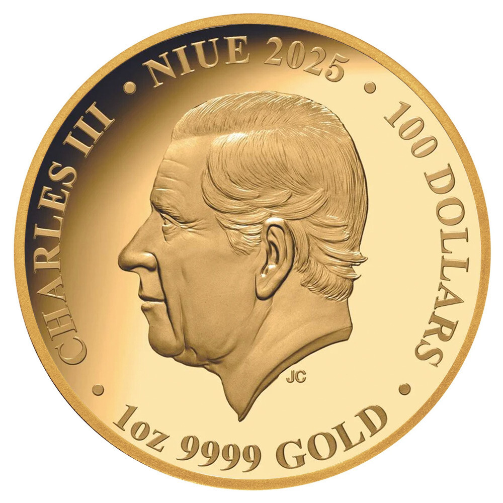 2025 $100 Australia Lunar Gold Year of the Snake 1 oz