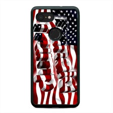 American Trump USA Flag Star Stripes Case Cover For Google Pixel 3 3XL 2XL