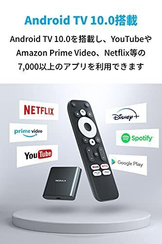 Anker Nebula 4K Streaming Dongle Android TV 10.0 Streaming Anker Nebula 4K Streaming Dongle Android TV 10.0 Streaming