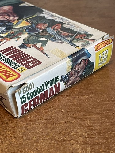 Vintage / Retro 1970s / 1980s, Matchbox WW2 German Infantry Toy Soldiers, in Box - Picture 12 of 17