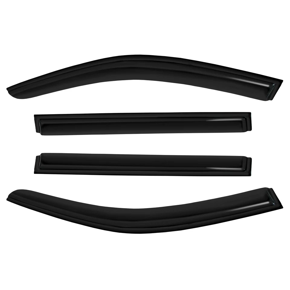 Protectores de lluvia Ventilación Sombra Ventana Viseras Deflector para Toyota Highlander 2014-2019 Foto 2 de 4