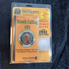 Turkey Calls 3 HS Strut Case & How to VHS Mouth Calling 101 Hunting University 