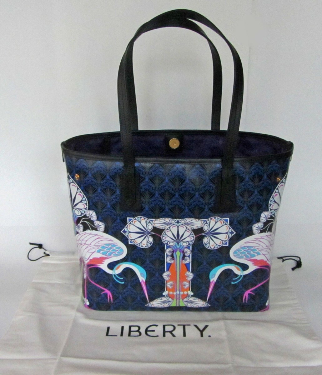 Liberty Iphis Large Marlborough Tote Bag in White | UK