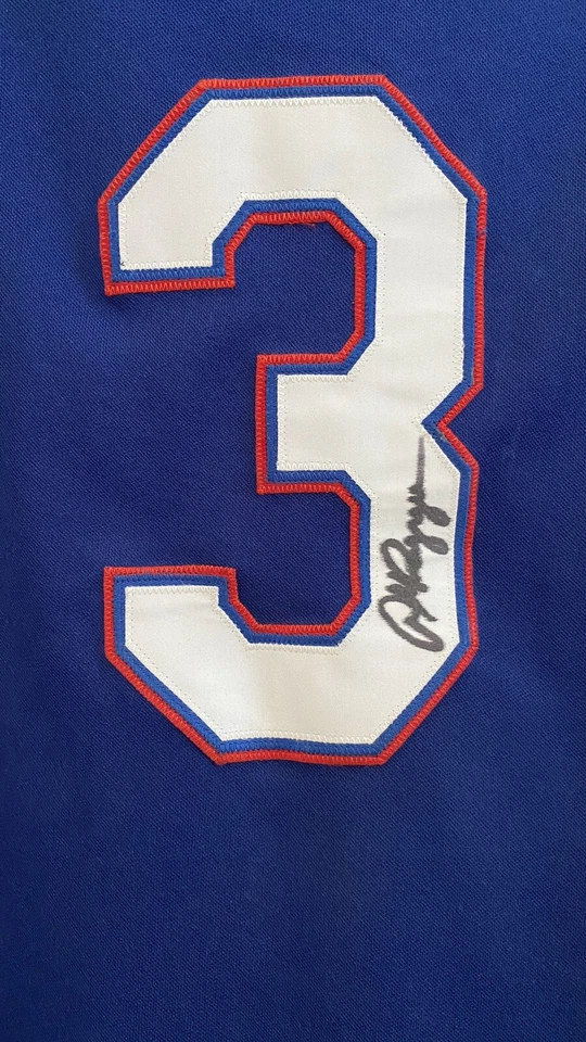 Alex Rodriguez autographed jersey Texas Rangers 100% Authentic MLB Baseball #3 - Image 3 of 4