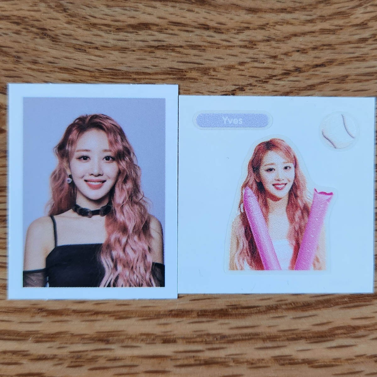 LOONA ID 証明写真 jinsoul id card