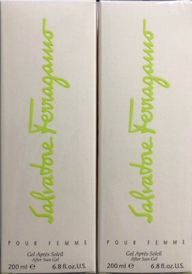 2 Pack Salvatore Ferragamo Pour Femme After Sun Gel - 6.8 Fl Oz B000C1W59Q