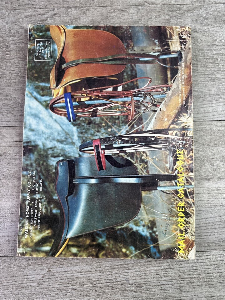 Vintage 197879 Walking Horse Supply Company Mail Order Catalog