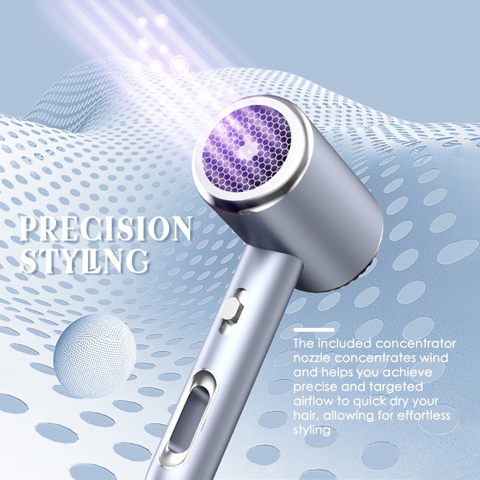 Negative Ion Hair Dryer 1600W Drying Hair Care Blow Dryer Hairdryers 2