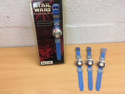KINDER DIGITALUHR STAR WARS ANAKIN SKYWALKER FLIP TOP NEU SIE WÄHLEN
