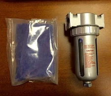 3/8" IN LINE DESICCANT AIR DRYER FOR COMPRESSED AIR PNEUMATIC TOOLS PAINT SPRAY
