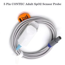 Adult SpO2 Sensor Probe Patient Monitor Fit For CONTEC CMS6000/CMS7000 3m/10ft